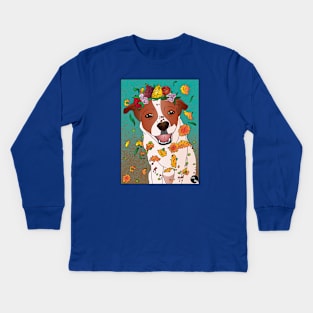 Stray Beauty Peppermint Mocha Kids Long Sleeve T-Shirt